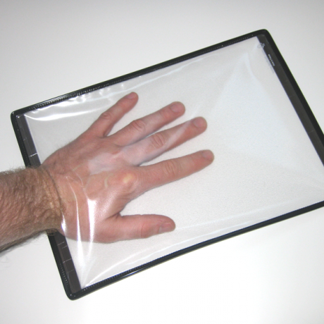 transparente Sichttasche für Formblätter